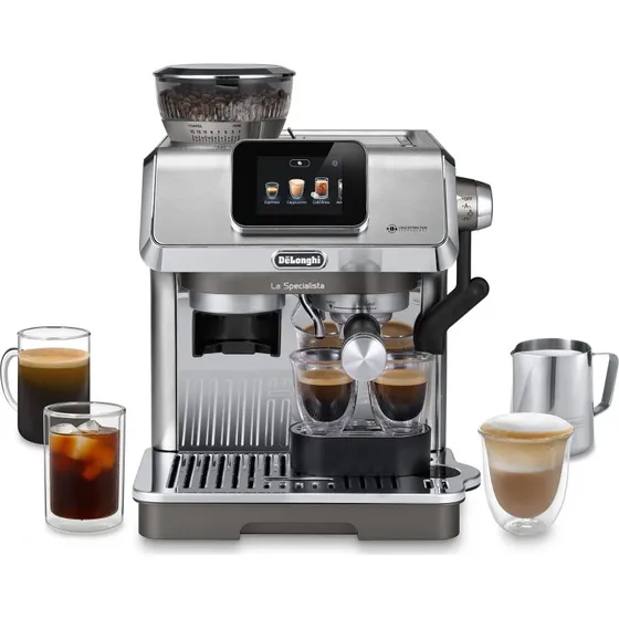 De'Longhi La Specialista EC9455.M Espressomaskine, rustfrit stål, 1,7 L