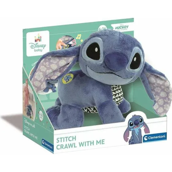 Clementoni Stitch Interaktiv Babylegetøj - Blå