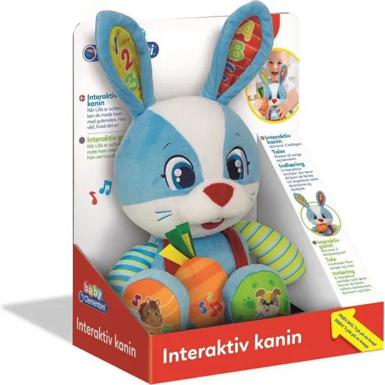 Clementoni Interaktiv Kanin 30 cm (SE/FI/DK/NO)