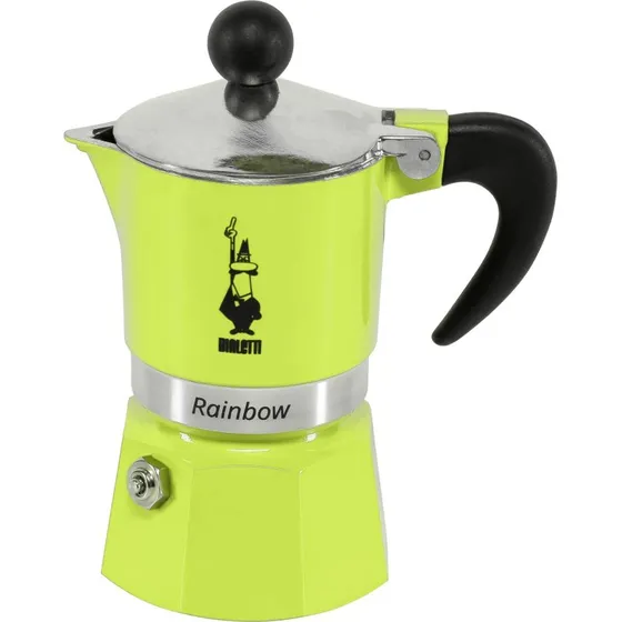 Bialetti Rainbow Espressokande 60ml Grøn