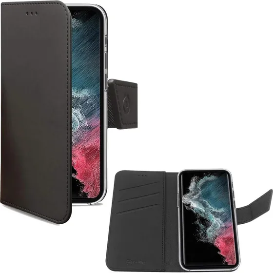 Celly Wally Flip Case Galaxy S23 5G Sort