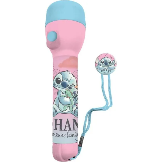 Disney Stitch Lommelygte 16 cm, LED med AA-batterier