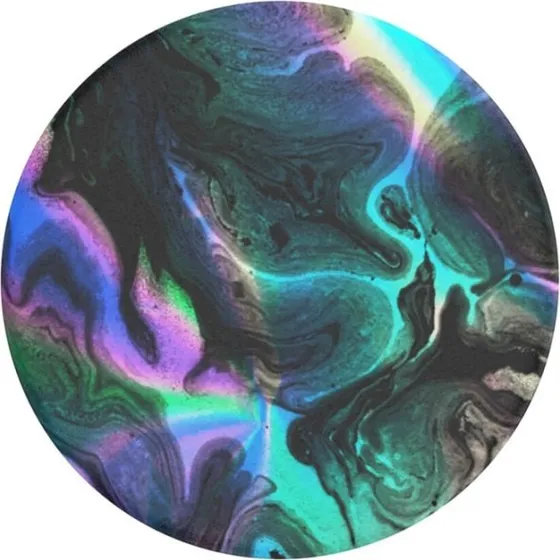 PopSockets Oil Agate Aftageligt Greb med Standerfunktion
