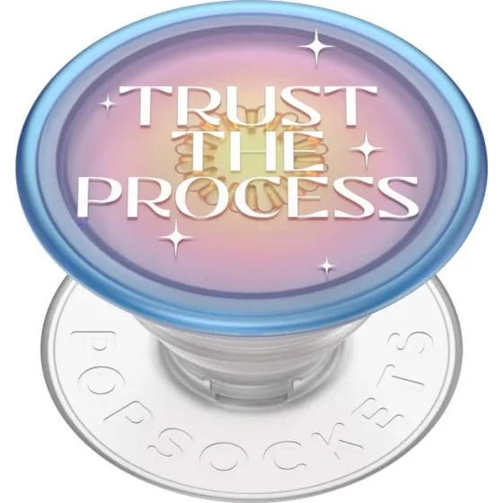 PopSockets PopGrip Original Trust The Process - Plantebaseret Mobilgreb