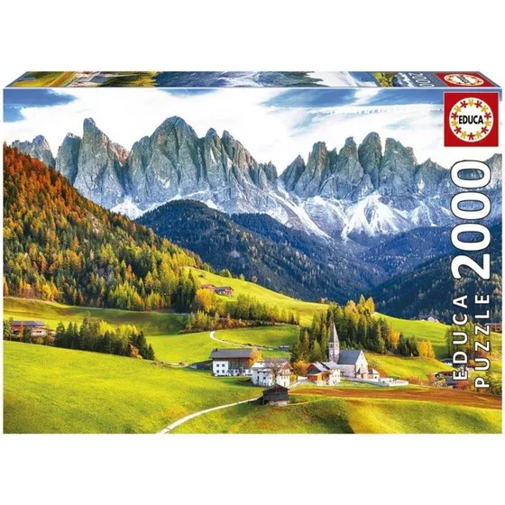 Educa Efterår i Dolomitterne Puslespil 2000 brikker