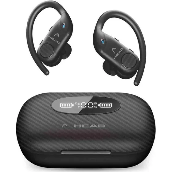 HEAD Flex Hooks Trådløse Høretelefoner, Sort