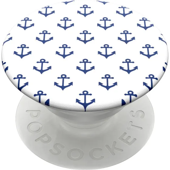 PopSockets PopGrip Anchors Away Hvid