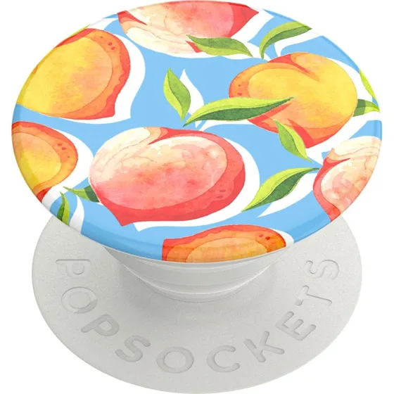 PopSockets PopGrip Just Peachy Gloss – Aftageligt greb & stander
