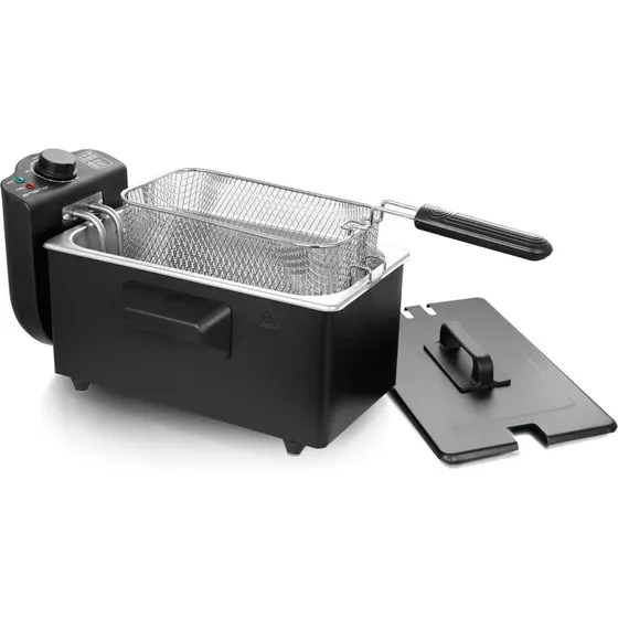 Emerio DF-120482.2 Frituregryde 3L, 2000W, Sort, PFOA-fri