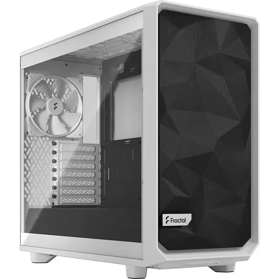 Fractal Design Meshify 2 Lite Miditower Hvid Clear Tint