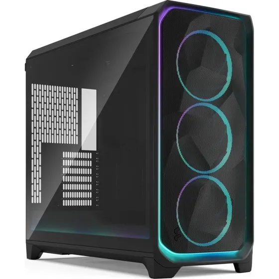 Fractal Design Meshify 3 XL Ambience Pro RGB Black - Miditower - Sort