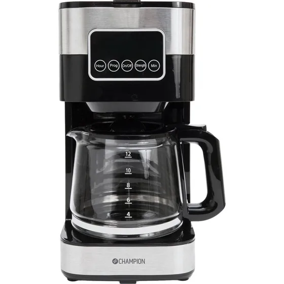 Champion KB400 Digital Kaffemaskine 1,5L 12 Kopper