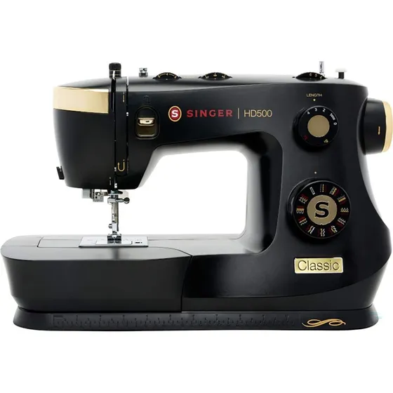 Singer HD500 – 32 sømme, Sort, Heavy-Duty