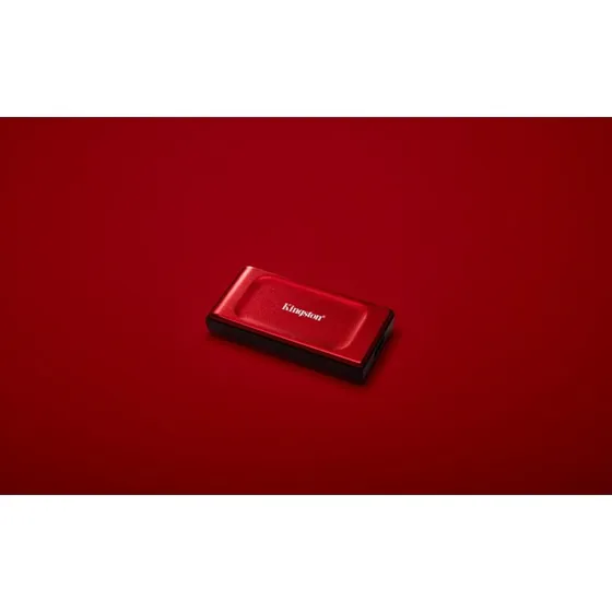 Kingston XS1000 SSD 2TB Rød USB 3.2 Gen 2