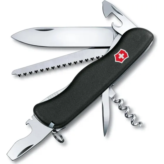 Victorinox Forester Lommekniv (Sort, 12 funktioner)