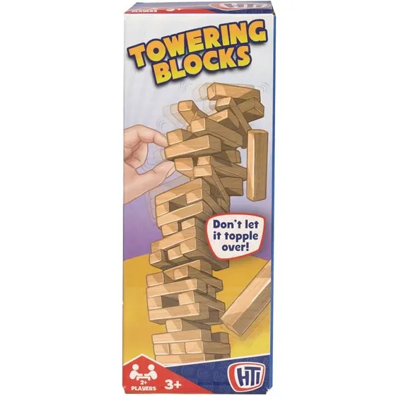 Towering Blocks M0030 – Klodsmajor familiespil fra 3 år