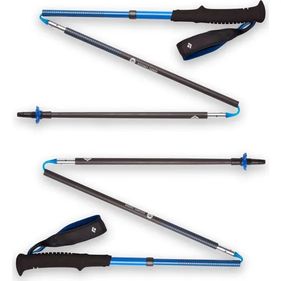 Black Diamond Distance Carbon Z Vandrestave, Foldbare, 110 cm, Sort