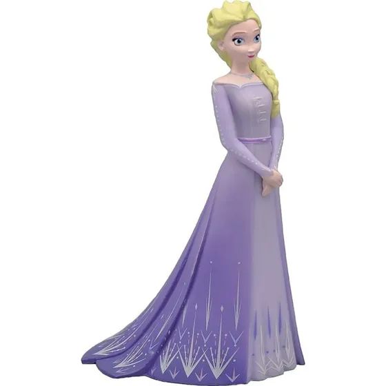 Bullyland Elsa i lilla kjole – 10 cm håndmalet Frost Figur