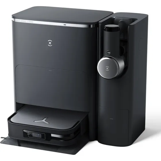 Ecovacs Deebot X2 Combo Robotstøvsuger, Sort, 420 ml
