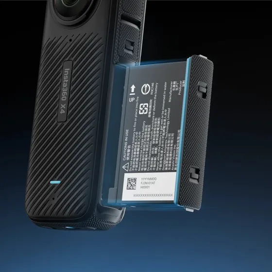 Insta360 X4 Batteri 2290 mAh – Højkapacitet til lang optagelse