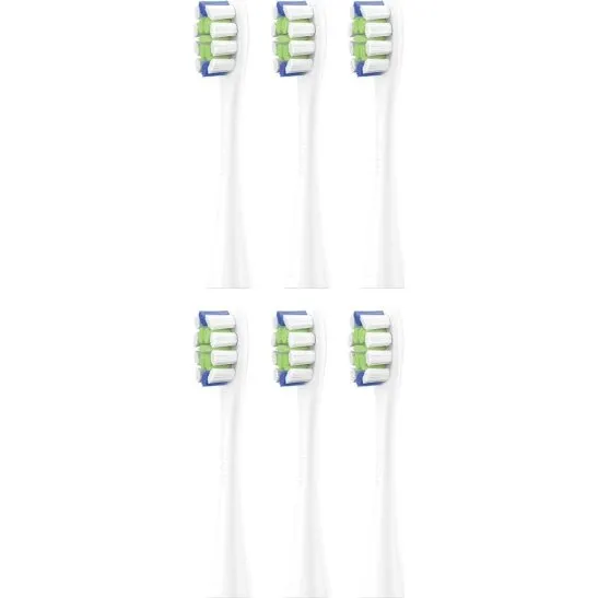 Oclean Professional Clean Børstehoved 6-Pak Hvid