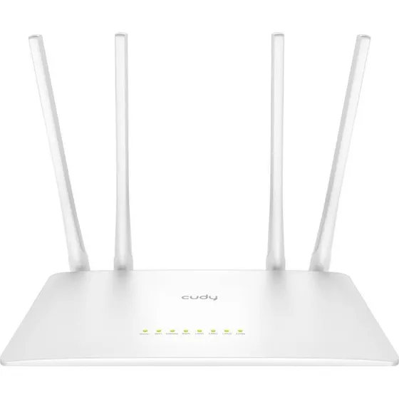 Cudy WR1300 AC1200 Gigabit Mesh Wi-Fi Router, hvid