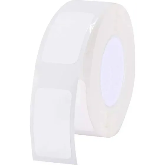 Niimbot Termiske Etiketter 12x22 mm, 260 stk., Hvid