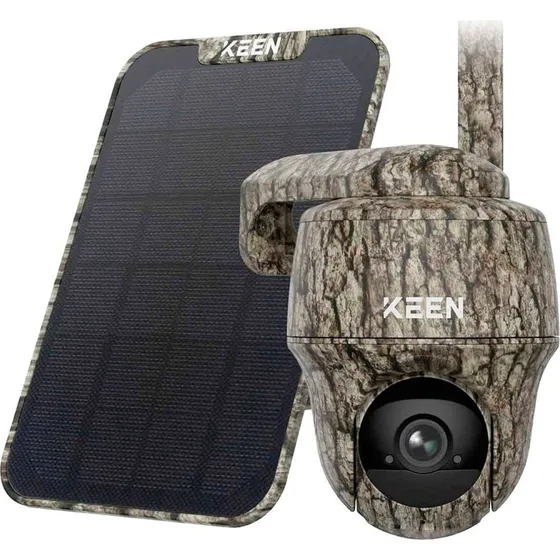 Reolink Keen Ranger PT Camo 4MP Trådløs Overvågningskamera med Solpanel