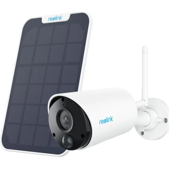 Reolink Argus Eco B320 IP-kamera med solcellepanel, 3MP, hvid