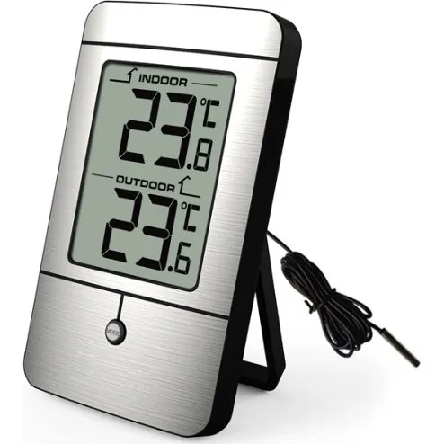 Termometerfabriken Digital Inde/Ude Termometer, -40 til +70°C