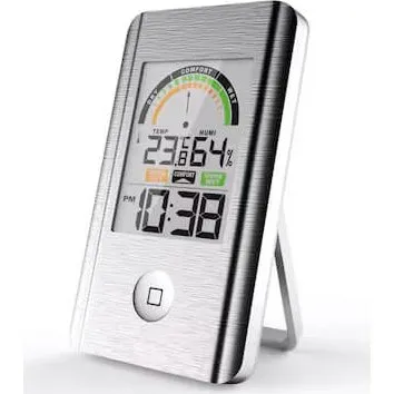 Termometerfabriken Digital Termo- & Hygrometer, -10 til +60°C, 0-99% fugtighed