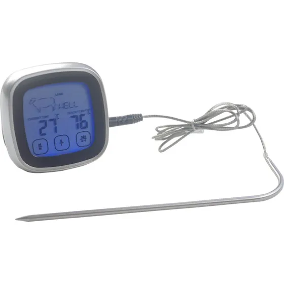 Termometerfabriken Digital Stegetermometer, Touch Display, 1 m Sensorkabel