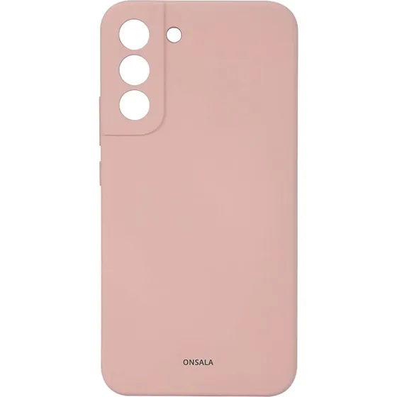 Onsala Silikone Mobilcover Sand Pink til Samsung S22