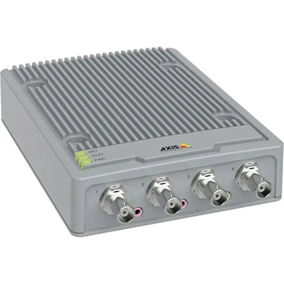 Axis P7304 4-kanals Videoencoder med 4K, PoE og 2-vejs lyd