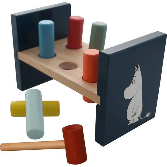 Barbo Toys Mumin Hammerbænk i træ