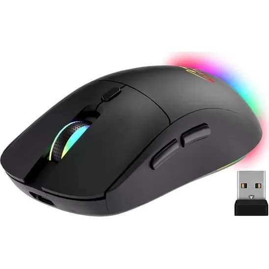 Media-Tech MT1124 Trådløs 2-i-1 Mus, Bluetooth/RF, Silent & USB-C, Sort