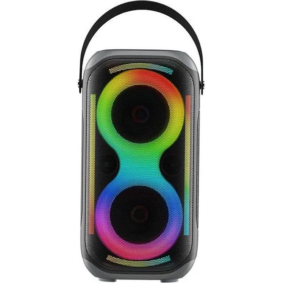 Tracer King 2 Højttaler, Poweraudio, 8 Timer, Bluetooth, TWS, Sort
