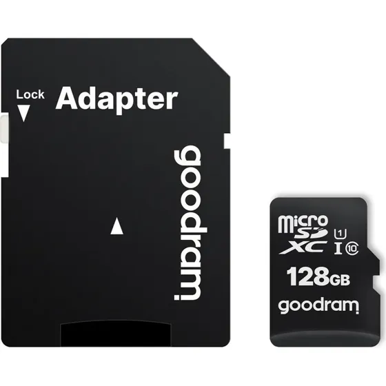 Goodram MicroSDXC 128 GB Class 10 UHS-I med SD-adapter