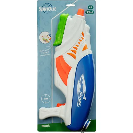 SpinOut Shark Water Blaster vandpistol 950 ml