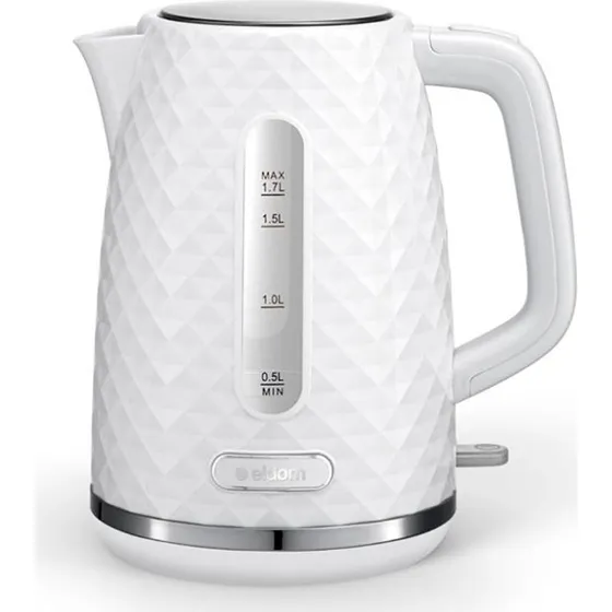 Eldom Elli Elkedel 2200W, 1,7 liter, Hvid