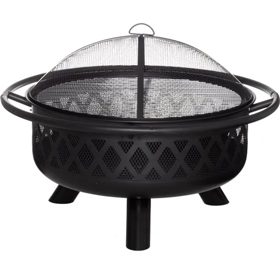 Mustang Livingston ildsted 91 cm med gnistbeskyttelse