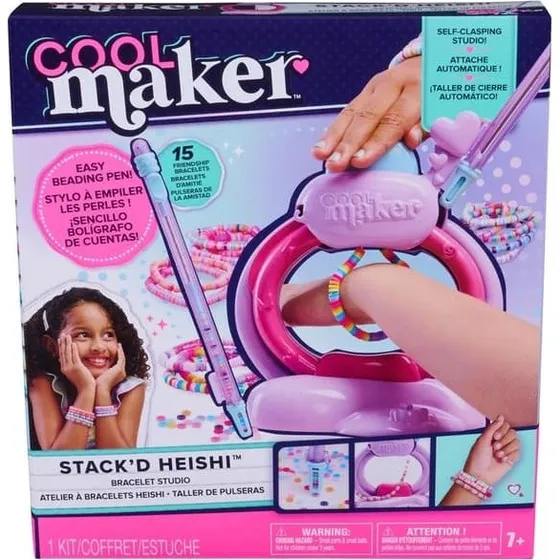 Cool Maker Stack'd Heishi Armbånd Studio – 1200 Perler