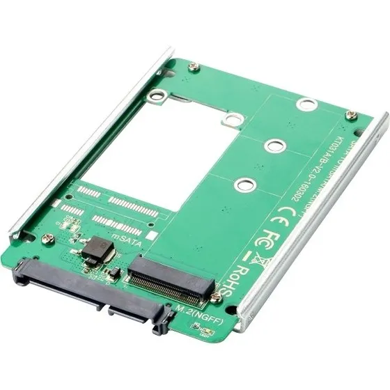 CoreParts M.2 til SATA SSD-adapter, B-key 2242/2260/2280