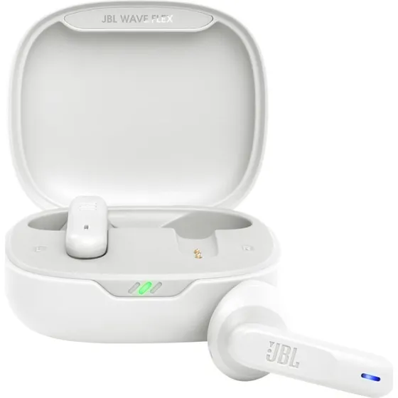JBL Wave Flex Trådløse Øretelefoner Hvid