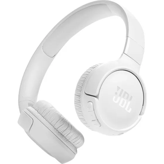 JBL Tune 520BT Trådløse On-Ear Hovedtelefoner, Hvid