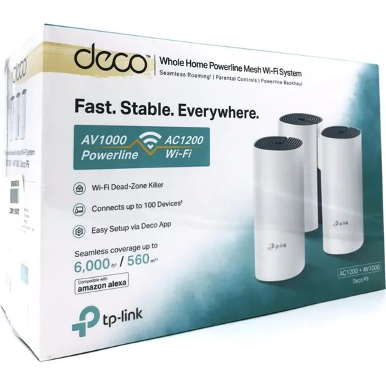 TP-Link Deco P9 (3-pack) AC1200 Wi-Fi 5 Mesh