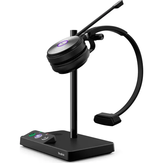 Yealink WH62 Mono Microsoft Teams Trådløs Headset med Ladestander