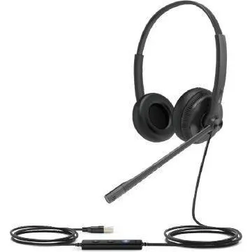 Yealink UH34 Dual UC USB-headset, sort