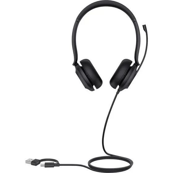 Yealink UH35 Dual Teams USB-C/A, sort