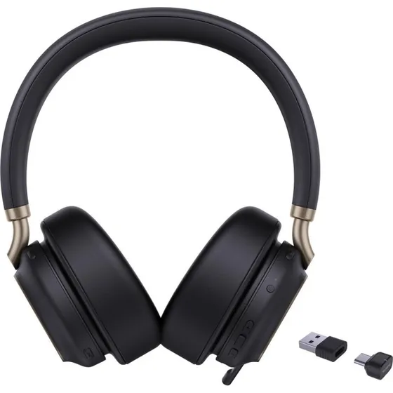 Yealink BH76 Plus UC Trådløse Høretelefoner Sort USB-C/A